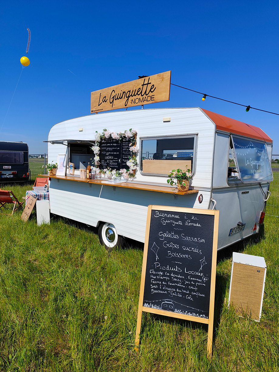 La guinguette nomade à la fête des cerfs-volants 2025